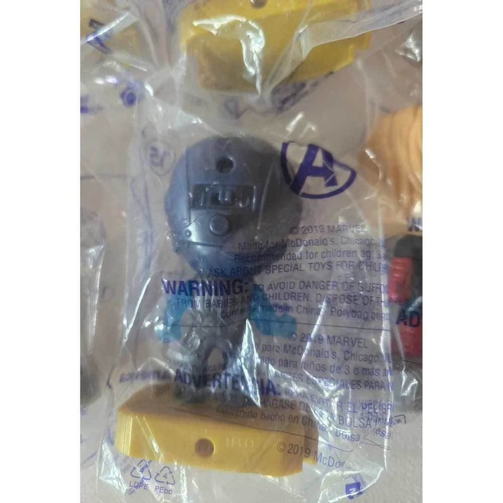 Marvel‎ Avengers McDonalds Happy Meal Toys Lot 9 Sealed Iron Man Groot 2019